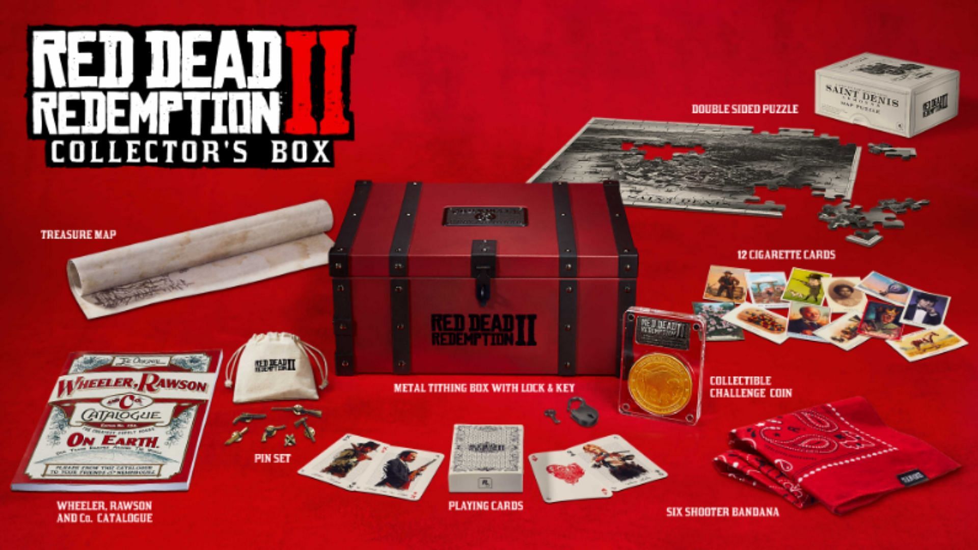 Here's a look at the Red Dead Redemption 2 Collector's Box (Image via Rockstar Games)